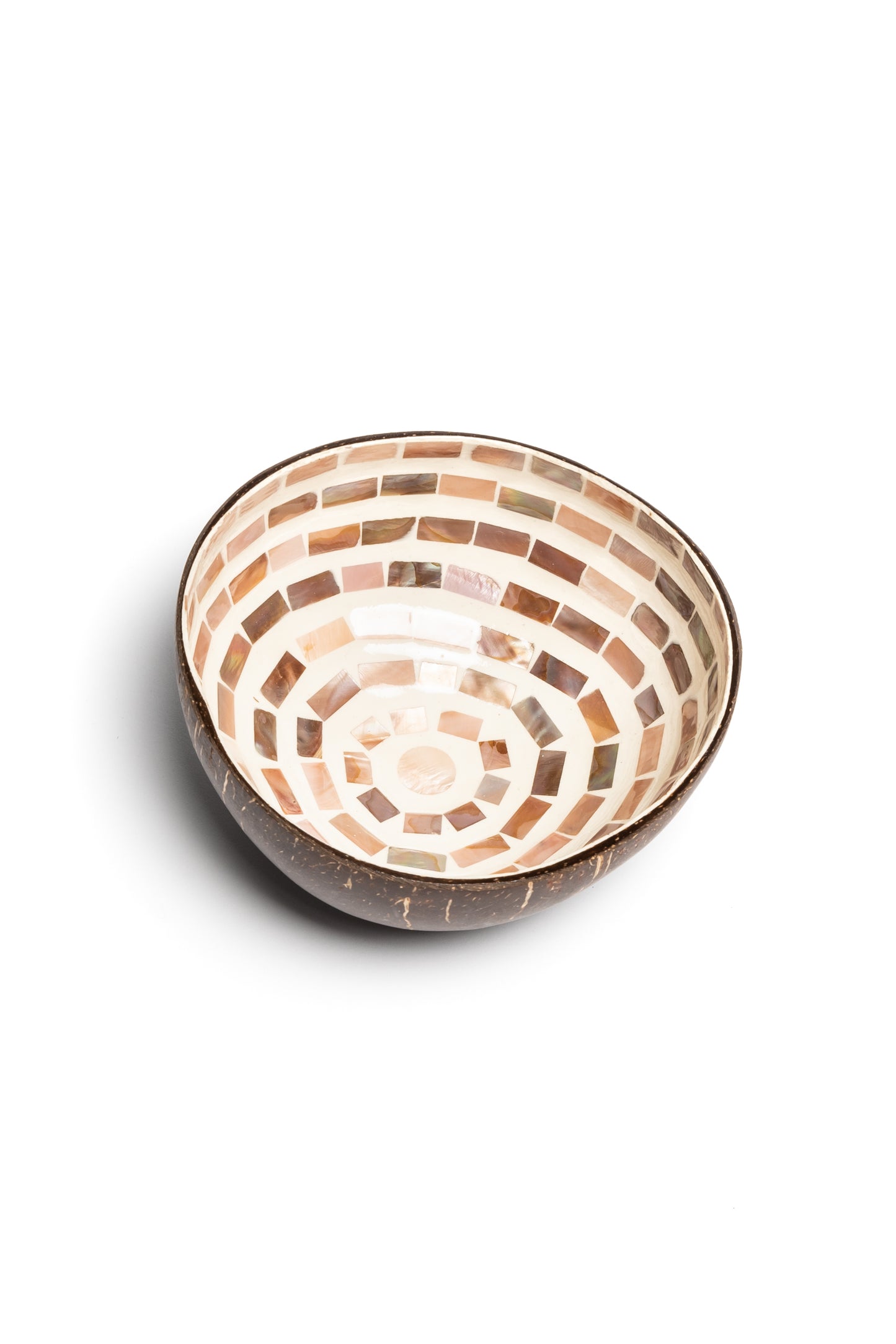 beige brown coconutbowl