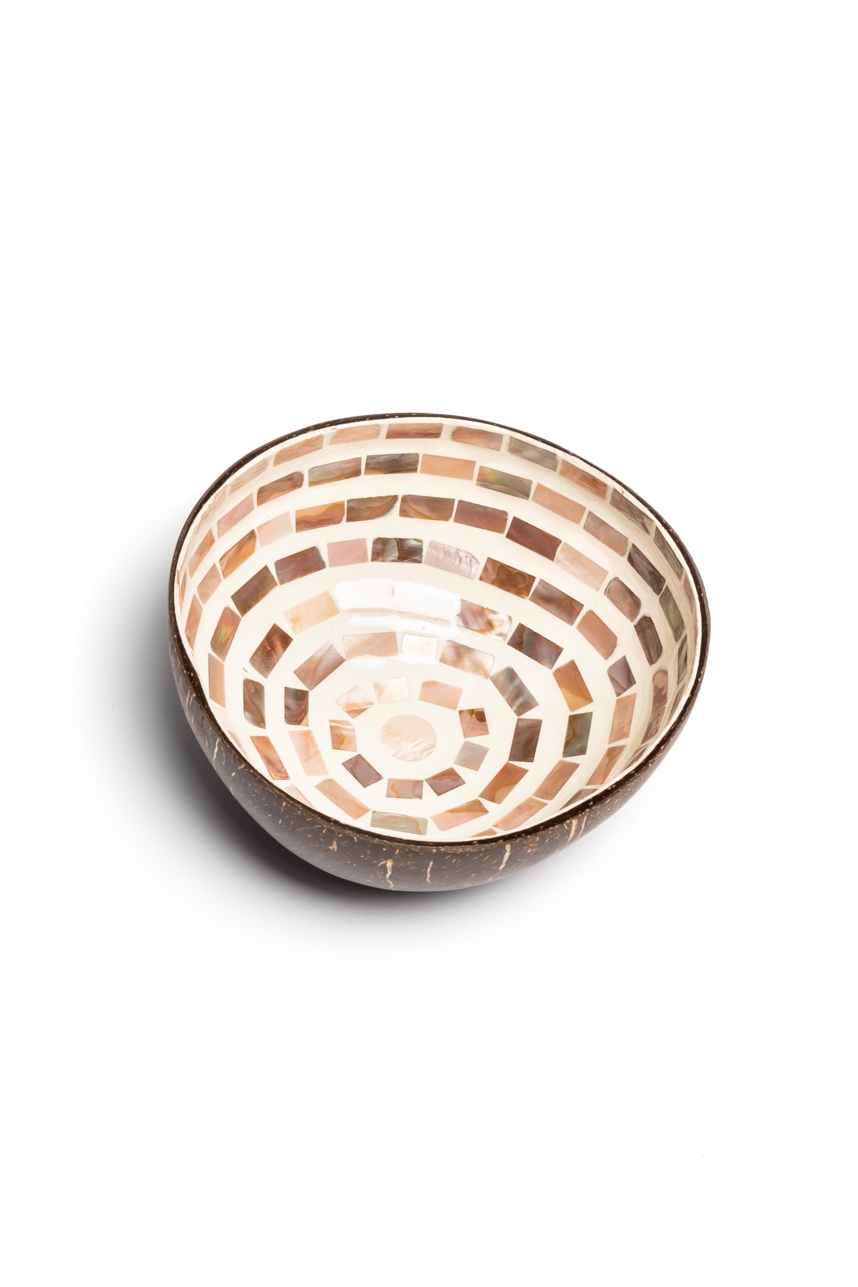 beige brown coconutbowl